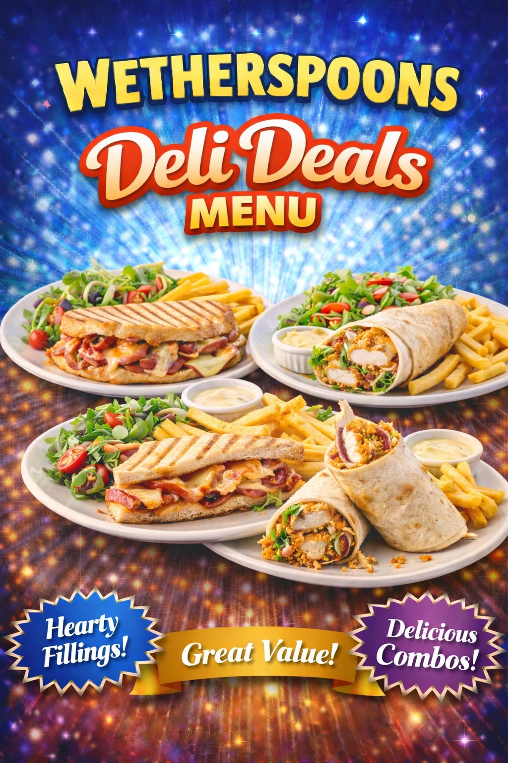 wetherspoons dali deals menu